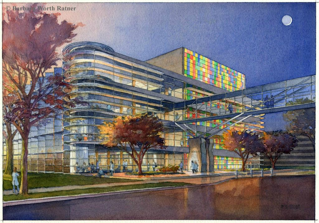 Medical research building